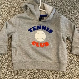 Janie and Jack (NWT) Tennis Club Hooded Sweatshirt
